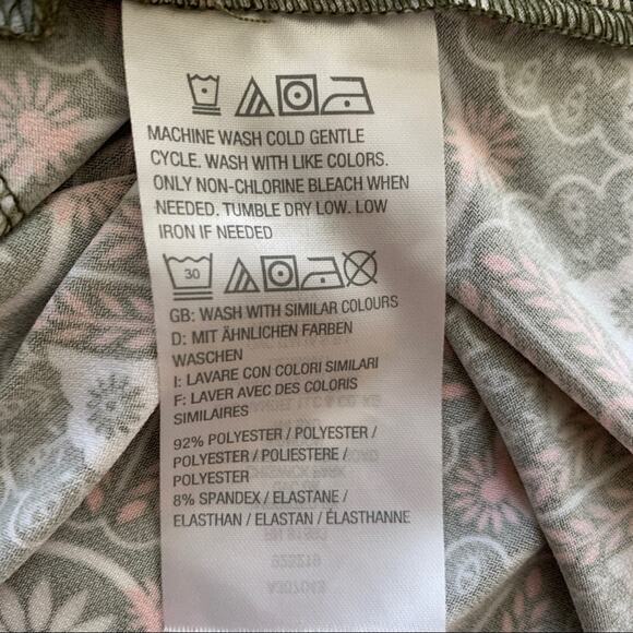 Du Jour Romper Off The Shoulder Bell Sleeves Print Romper Size Medium - Picture 10 of 15